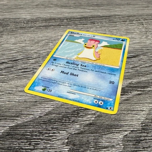 Pokémon | Rising Rivals #80/111: Shellos (2009) - Collectible Trading Card - Picture 7 of 15